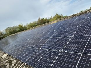 BAL Invests in its Green Future - Solar panels at BAL Group Head Office